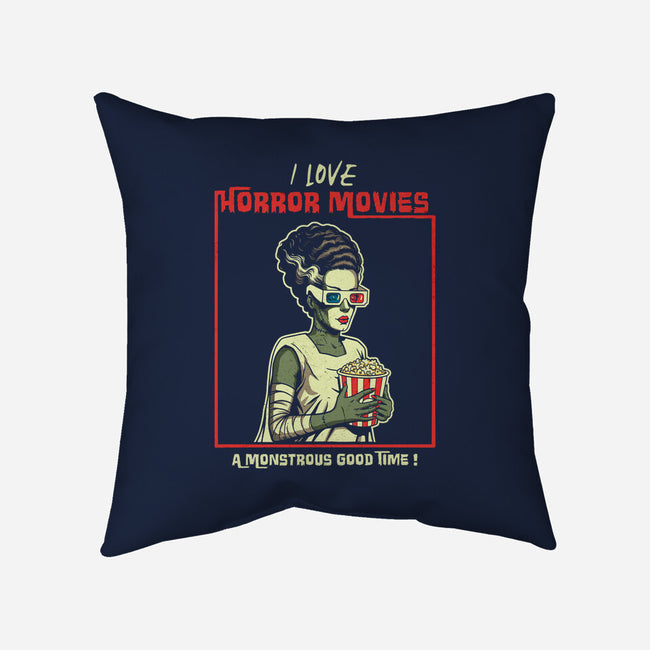 Love Horror Movies-None-Removable Cover w Insert-Throw Pillow-P1yu5h