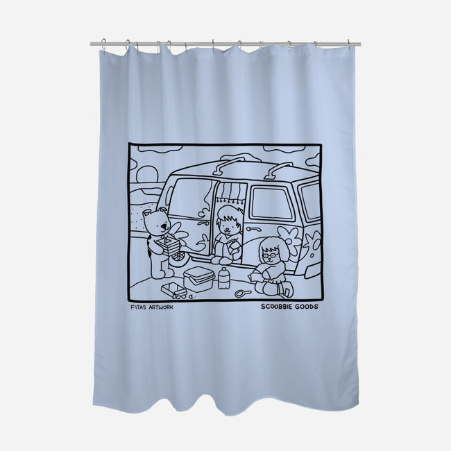 Scoobbie Goods-None-Polyester-Shower Curtain-estudiofitas