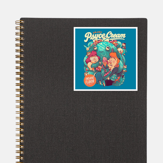 Psyce Cream-None-Glossy-Sticker-Bruno Mota