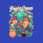 Psyce Cream-Womens-V-Neck-Tee-Bruno Mota