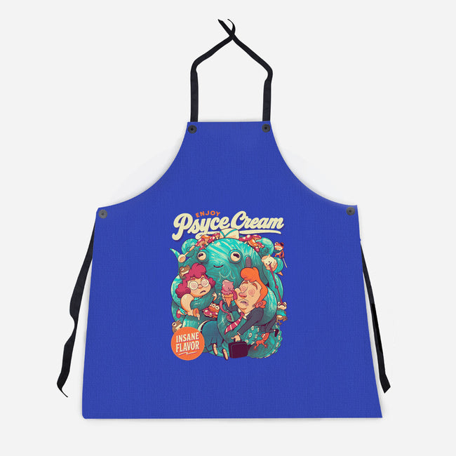 Psyce Cream-Unisex-Kitchen-Apron-Bruno Mota