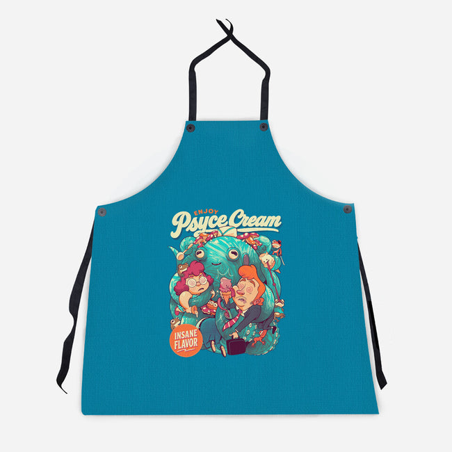 Psyce Cream-Unisex-Kitchen-Apron-Bruno Mota
