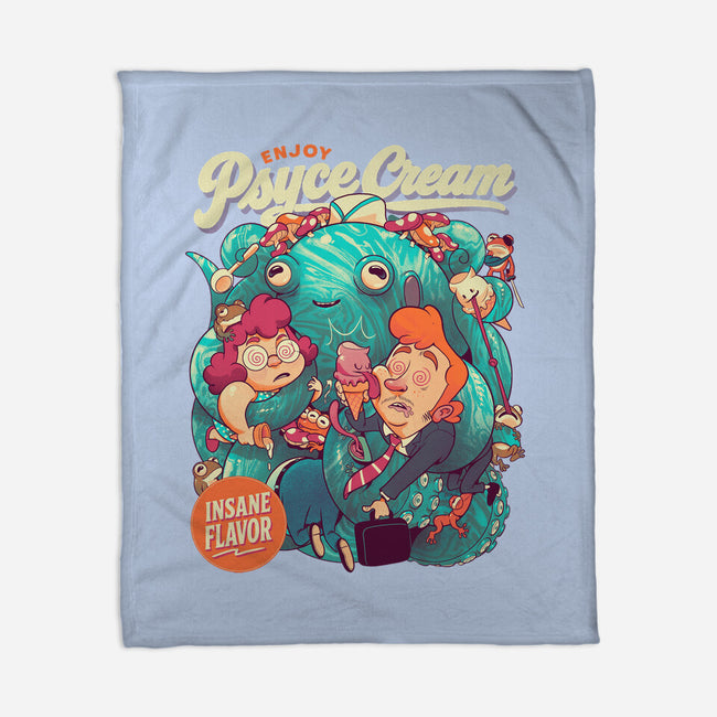 Psyce Cream-None-Fleece-Blanket-Bruno Mota
