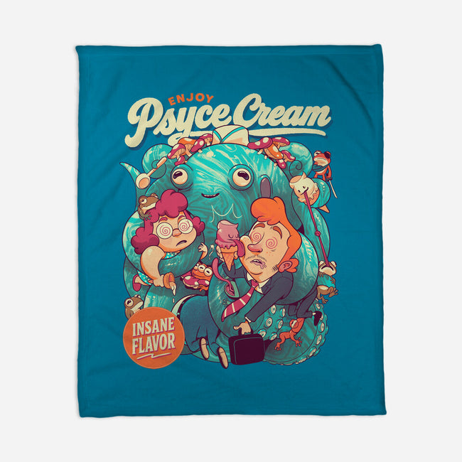 Psyce Cream-None-Fleece-Blanket-Bruno Mota