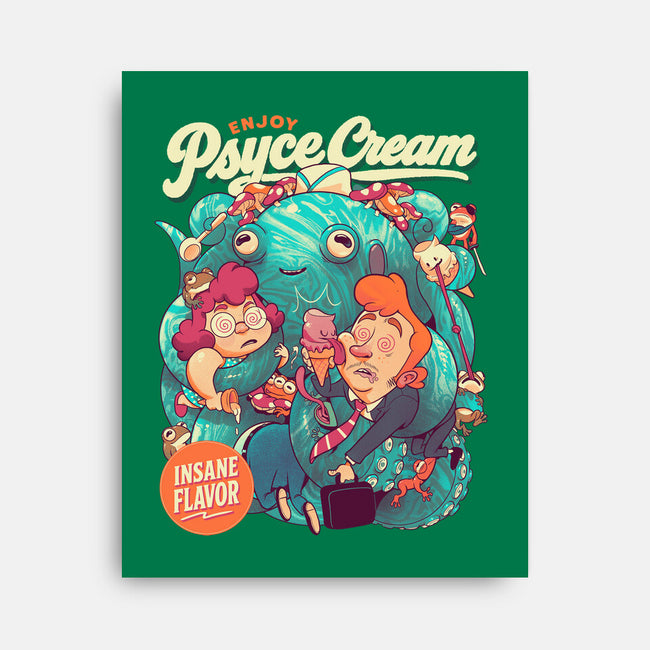 Psyce Cream-None-Stretched-Canvas-Bruno Mota