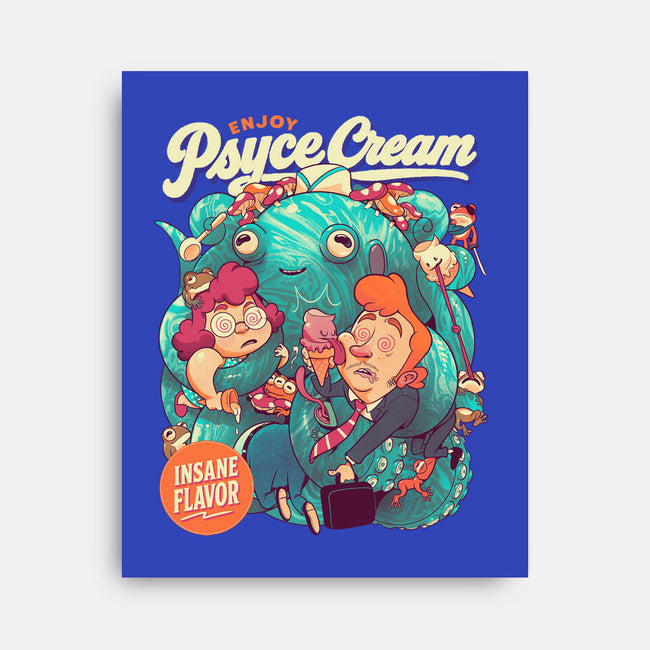 Psyce Cream-None-Stretched-Canvas-Bruno Mota
