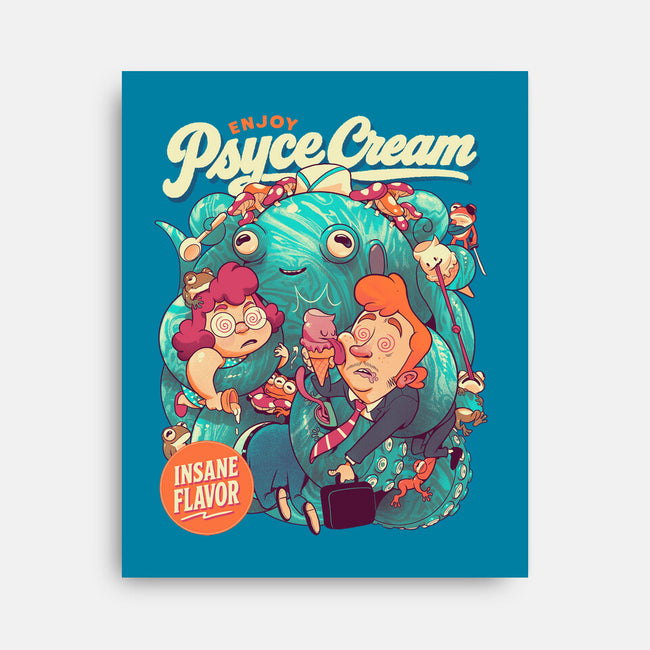 Psyce Cream-None-Stretched-Canvas-Bruno Mota