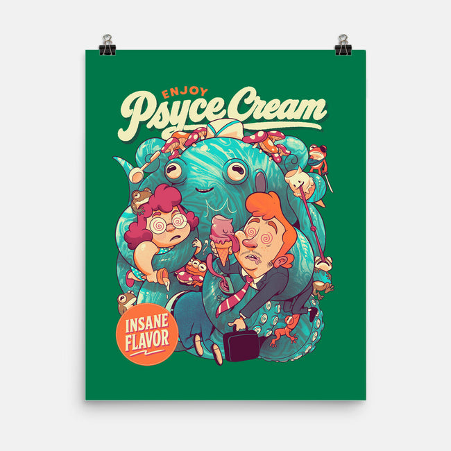 Psyce Cream-None-Matte-Poster-Bruno Mota