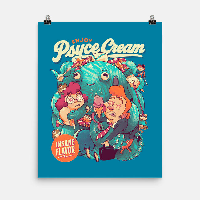Psyce Cream-None-Matte-Poster-Bruno Mota