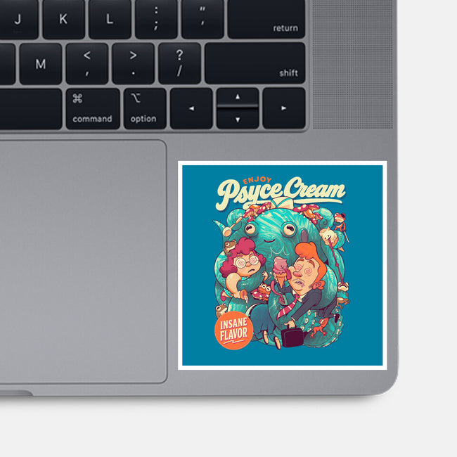 Psyce Cream-None-Glossy-Sticker-Bruno Mota