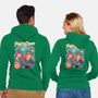 Psyce Cream-Unisex-Zip-Up-Sweatshirt-Bruno Mota