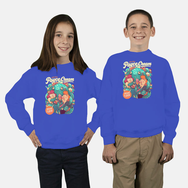 Psyce Cream-Youth-Crew Neck-Sweatshirt-Bruno Mota