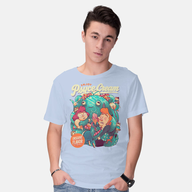 Psyce Cream-Mens-Basic-Tee-Bruno Mota