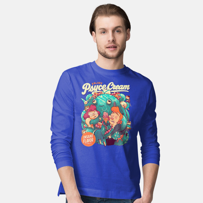 Psyce Cream-Mens-Long Sleeved-Tee-Bruno Mota