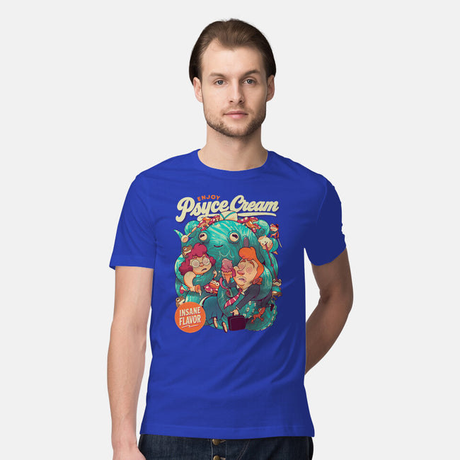Psyce Cream-Mens-Premium-Tee-Bruno Mota