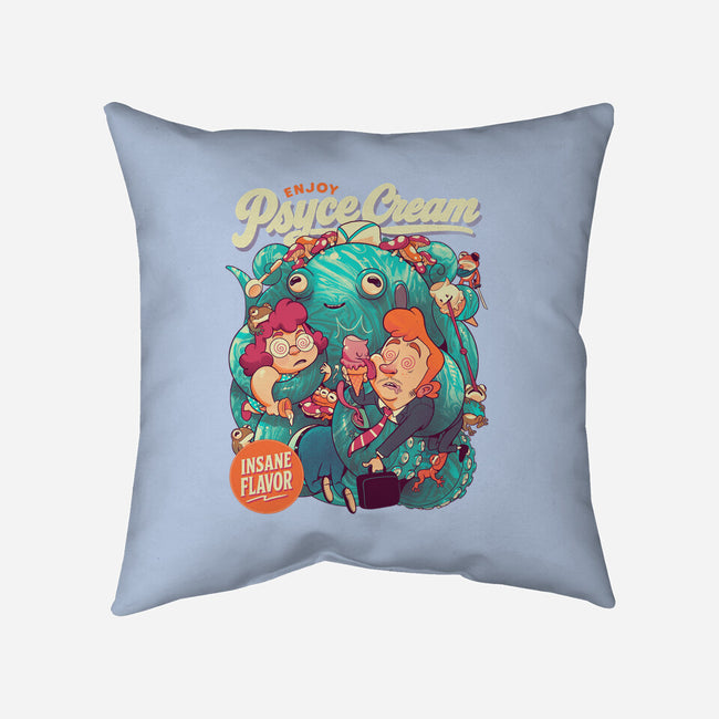 Psyce Cream-None-Removable Cover w Insert-Throw Pillow-Bruno Mota