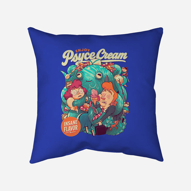Psyce Cream-None-Removable Cover w Insert-Throw Pillow-Bruno Mota