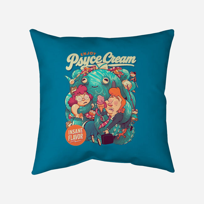 Psyce Cream-None-Removable Cover w Insert-Throw Pillow-Bruno Mota