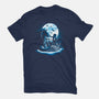 Dragon Friendship-Womens-Fitted-Tee-Vallina84