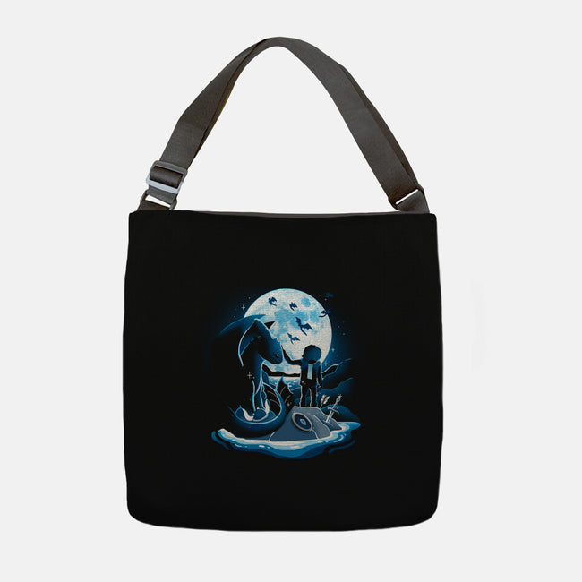 Dragon Friendship-None-Adjustable Tote-Bag-Vallina84
