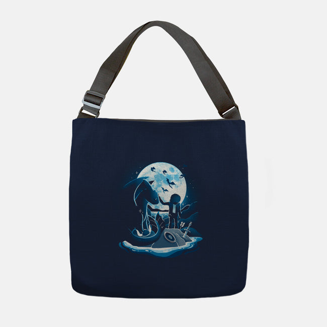 Dragon Friendship-None-Adjustable Tote-Bag-Vallina84