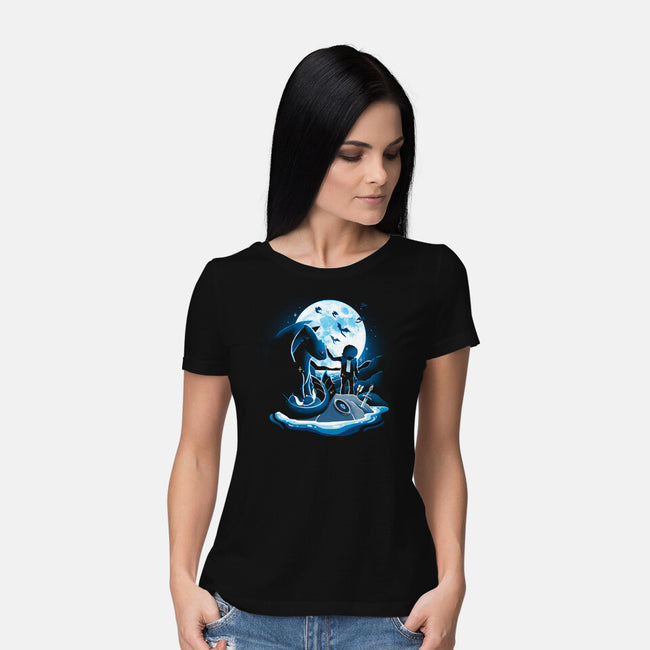 Dragon Friendship-Womens-Basic-Tee-Vallina84