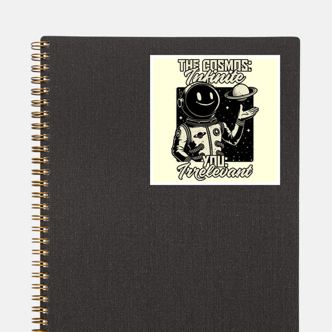 Irrelevant Sassy Astronaut-None-Glossy-Sticker-Studio Mootant