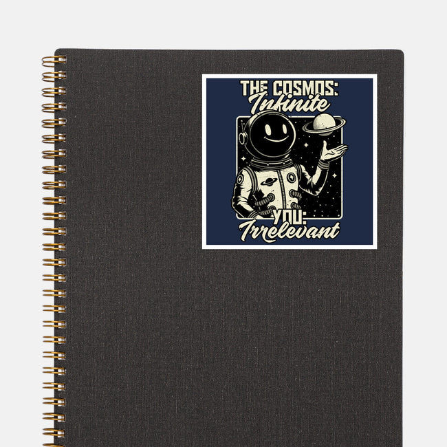 Irrelevant Sassy Astronaut-None-Glossy-Sticker-Studio Mootant