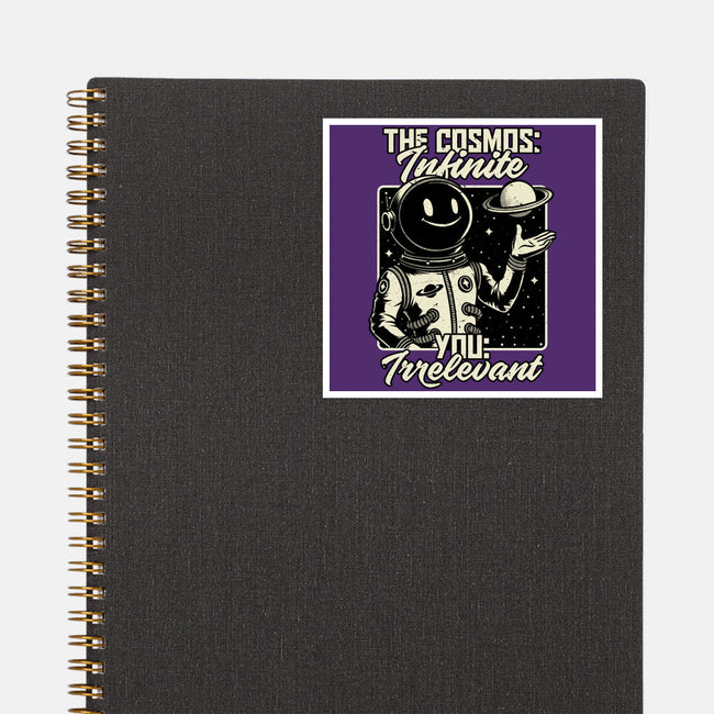 Irrelevant Sassy Astronaut-None-Glossy-Sticker-Studio Mootant