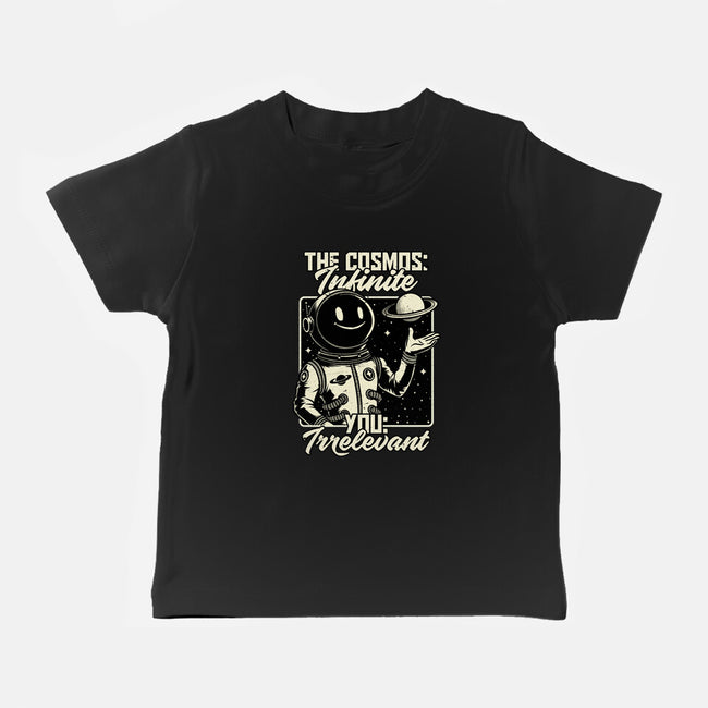 Irrelevant Sassy Astronaut-Baby-Basic-Tee-Studio Mootant