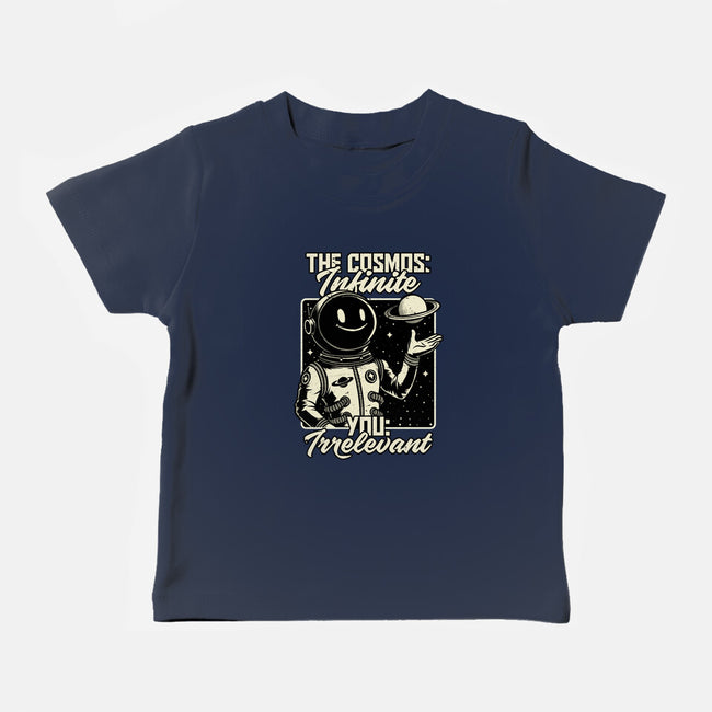 Irrelevant Sassy Astronaut-Baby-Basic-Tee-Studio Mootant