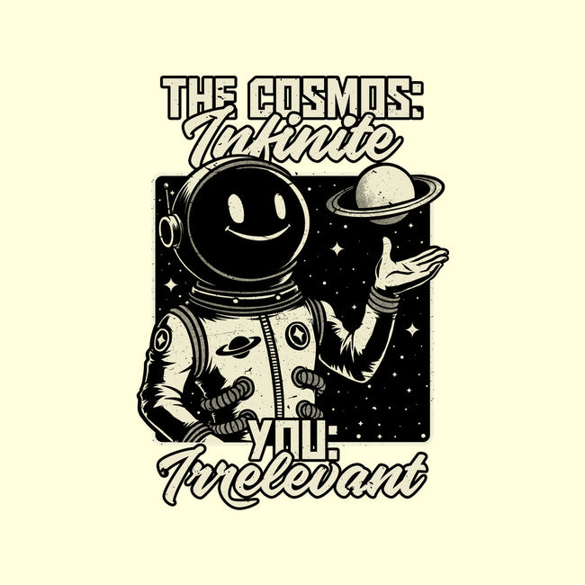 Irrelevant Sassy Astronaut-Mens-Basic-Tee-Studio Mootant