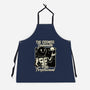 Irrelevant Sassy Astronaut-Unisex-Kitchen-Apron-Studio Mootant