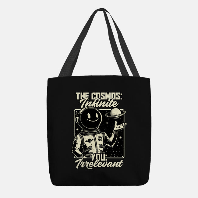 Irrelevant Sassy Astronaut-None-Basic Tote-Bag-Studio Mootant