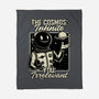 Irrelevant Sassy Astronaut-None-Fleece-Blanket-Studio Mootant
