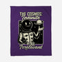 Irrelevant Sassy Astronaut-None-Fleece-Blanket-Studio Mootant