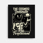 Irrelevant Sassy Astronaut-None-Stretched-Canvas-Studio Mootant