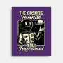 Irrelevant Sassy Astronaut-None-Stretched-Canvas-Studio Mootant