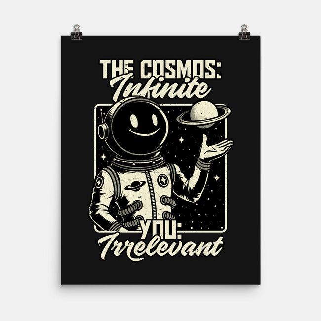 Irrelevant Sassy Astronaut-None-Matte-Poster-Studio Mootant
