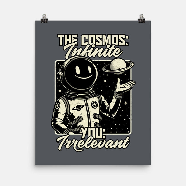 Irrelevant Sassy Astronaut-None-Matte-Poster-Studio Mootant