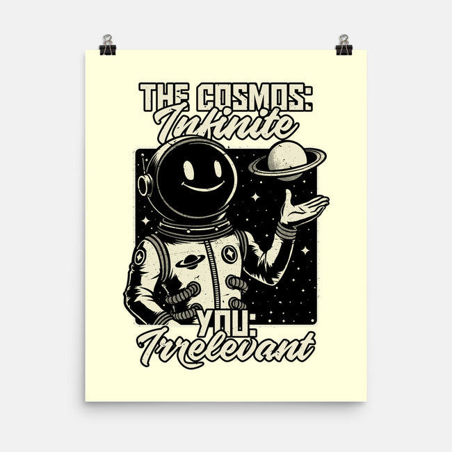 Irrelevant Sassy Astronaut-None-Matte-Poster-Studio Mootant