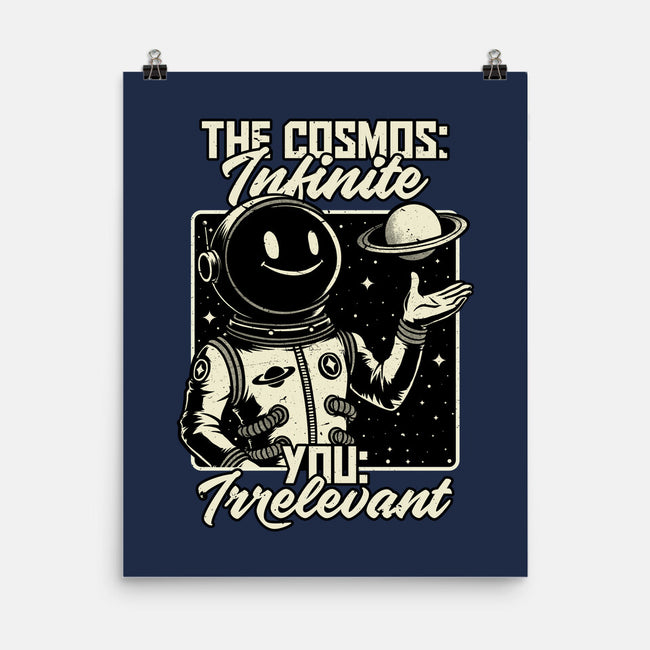 Irrelevant Sassy Astronaut-None-Matte-Poster-Studio Mootant