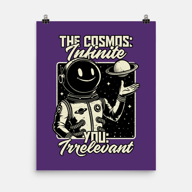 Irrelevant Sassy Astronaut-None-Matte-Poster-Studio Mootant