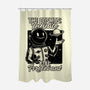 Irrelevant Sassy Astronaut-None-Polyester-Shower Curtain-Studio Mootant