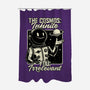 Irrelevant Sassy Astronaut-None-Polyester-Shower Curtain-Studio Mootant