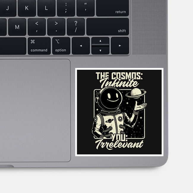 Irrelevant Sassy Astronaut-None-Glossy-Sticker-Studio Mootant