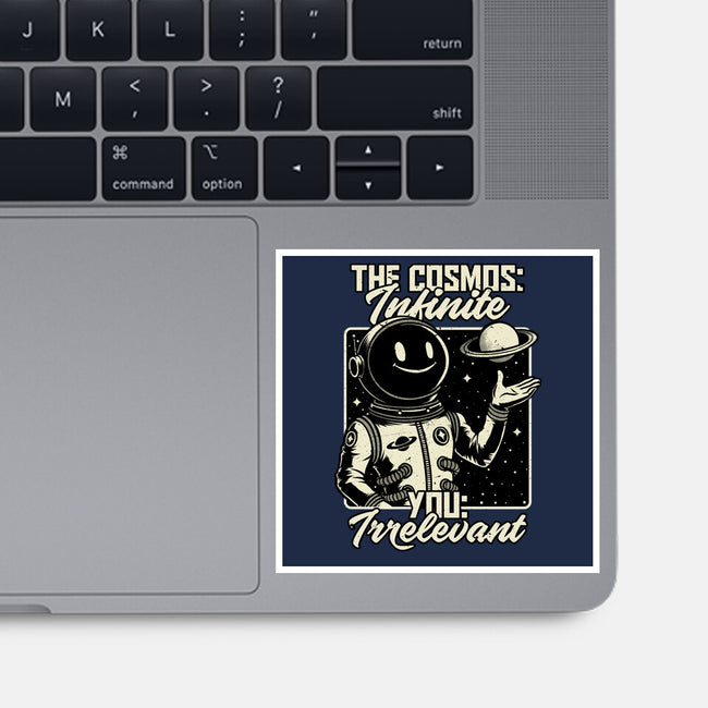 Irrelevant Sassy Astronaut-None-Glossy-Sticker-Studio Mootant