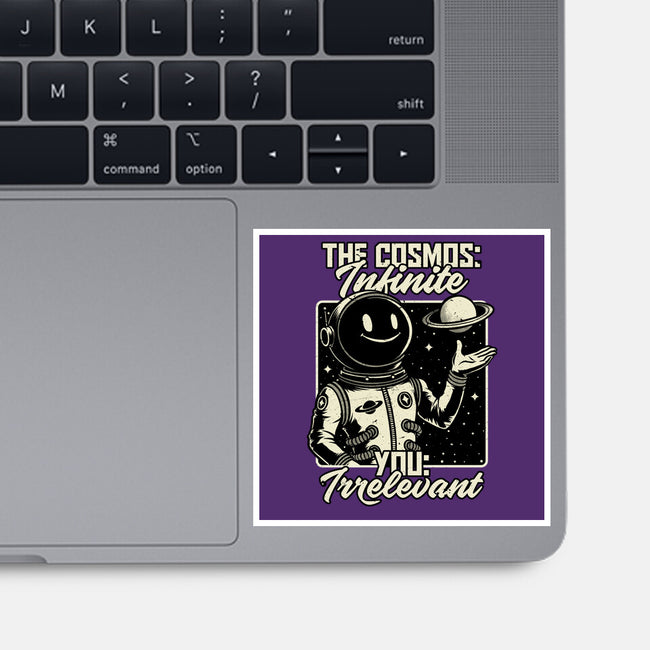 Irrelevant Sassy Astronaut-None-Glossy-Sticker-Studio Mootant