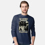 Irrelevant Sassy Astronaut-Mens-Long Sleeved-Tee-Studio Mootant