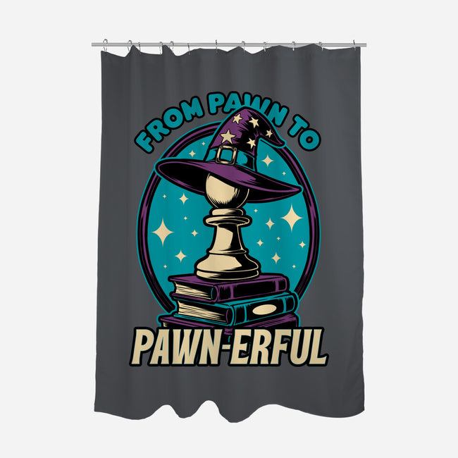 Wizard Pawn-None-Polyester-Shower Curtain-Studio Mootant